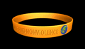 WORLD MARCH WRISTBANDS FOR PEACE AND NONVIOLENCE