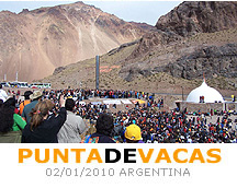 PUNTA DE VACAS 2010 - معلومات هامة
